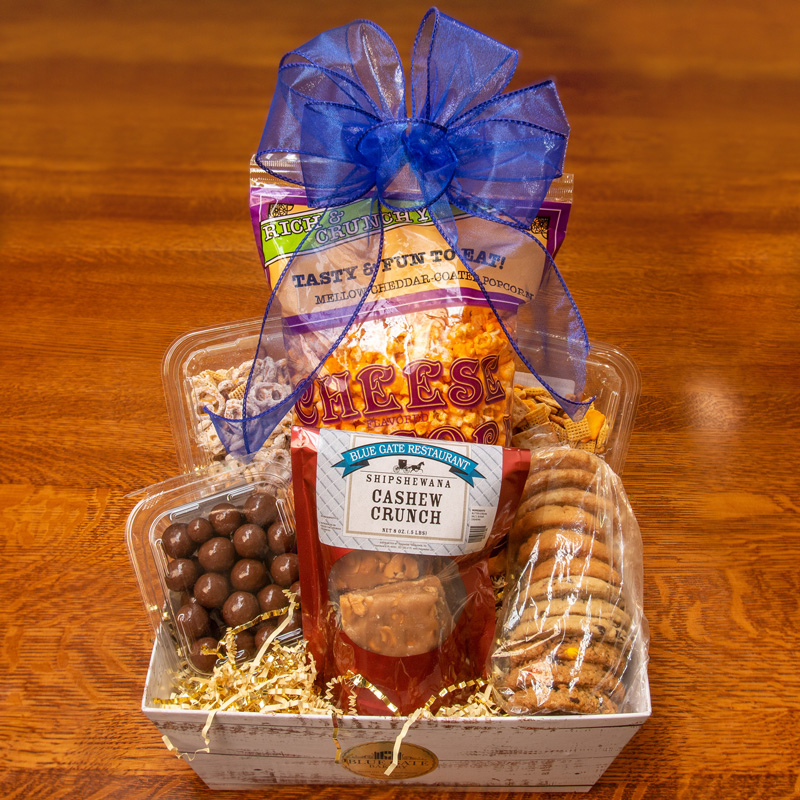 Blue Gate Snack Attack Basket | Blue Gate Bakery Online