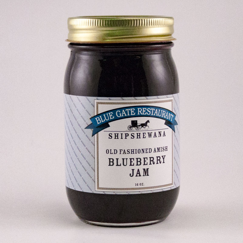 Blueberry Jam - 16 fl oz | Blue Gate Bakery Online